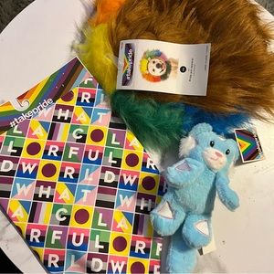 3pcs bundle Lion Dog and Cat Pride Headwear, bandana,toy Costume